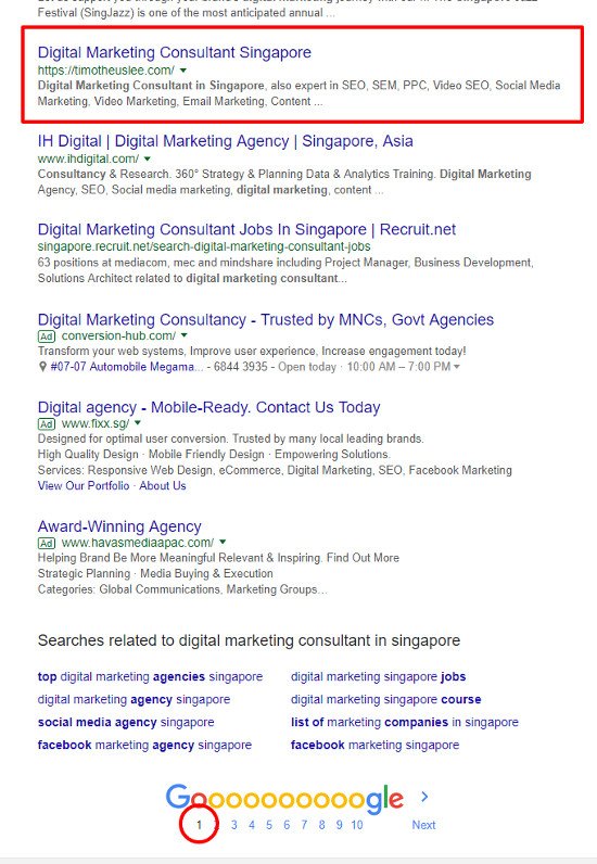 Get Your Website Ranked First Page on Google - Close Up to Ranking on First Page