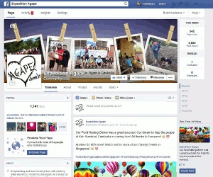 Digital Marketing Consultant Singapore - Portfolio - Facebook Marketing - Expedition Agape Facebook Page