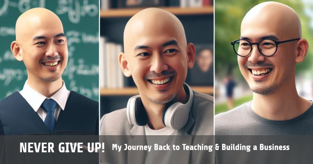 Never Give Up! My Journey Back to Teaching & Building a Business